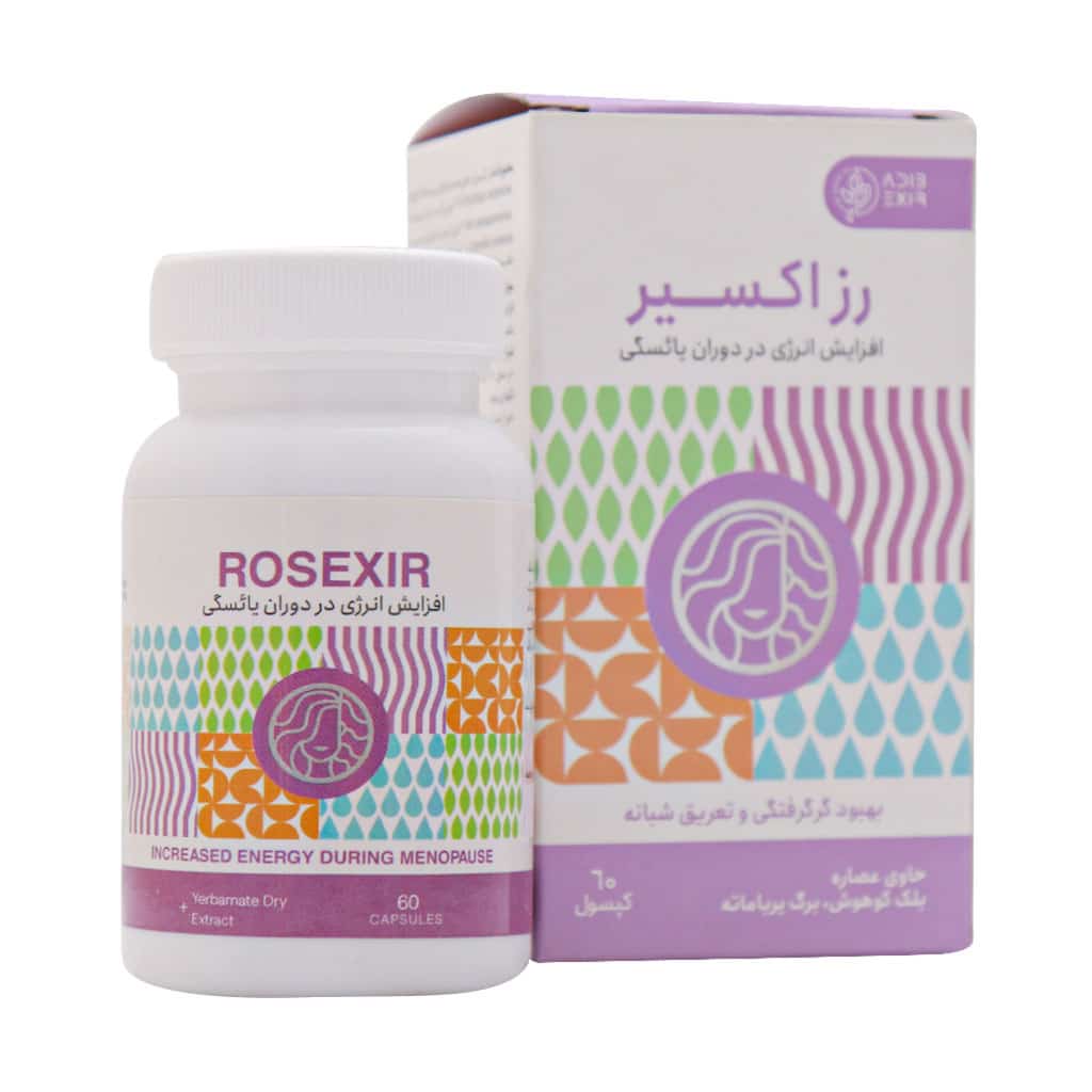 کپسول رز اکسیر ادیب اکسیر ۶۰ عدد