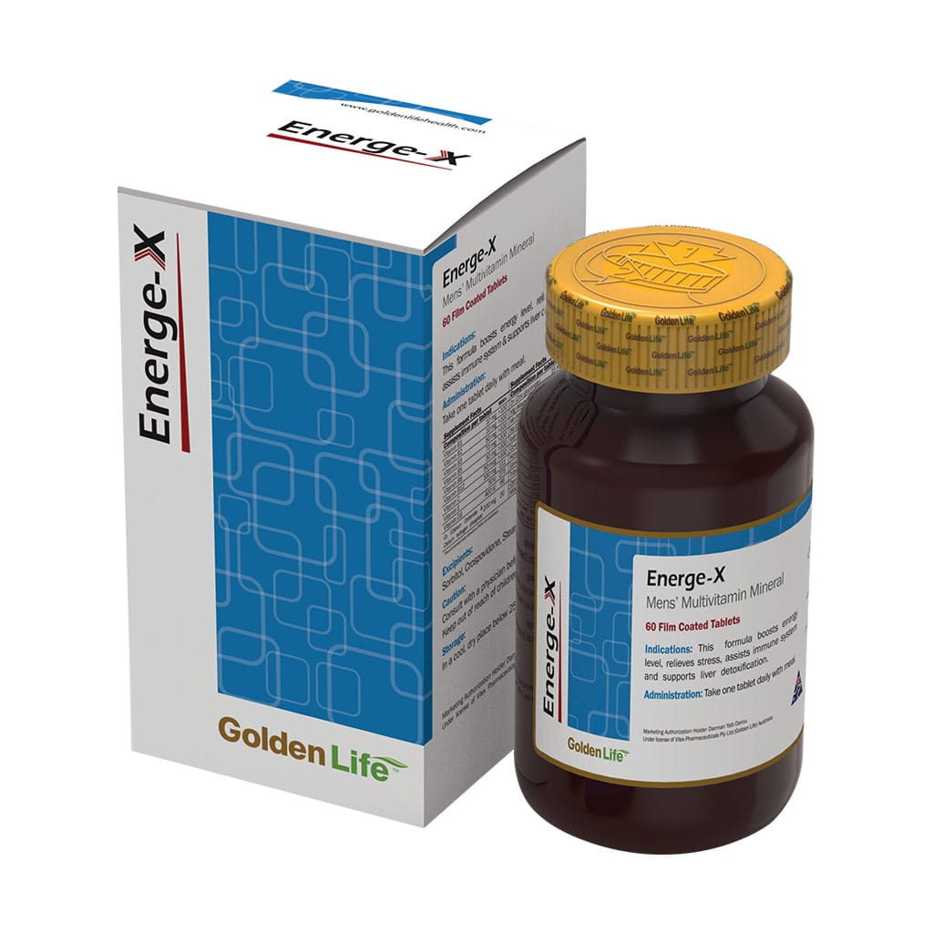 انرژکس گلدن لایف 30عدد