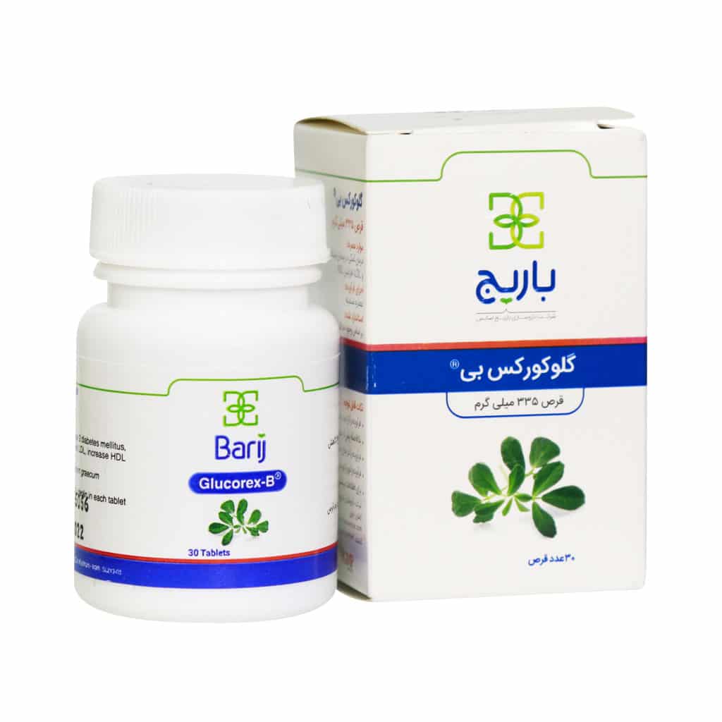 قرص گلوکورکس بی باریج اسانس ۳۰ عدد